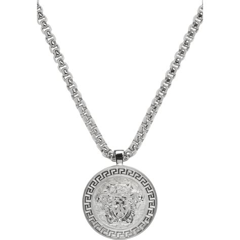 versace chain silver